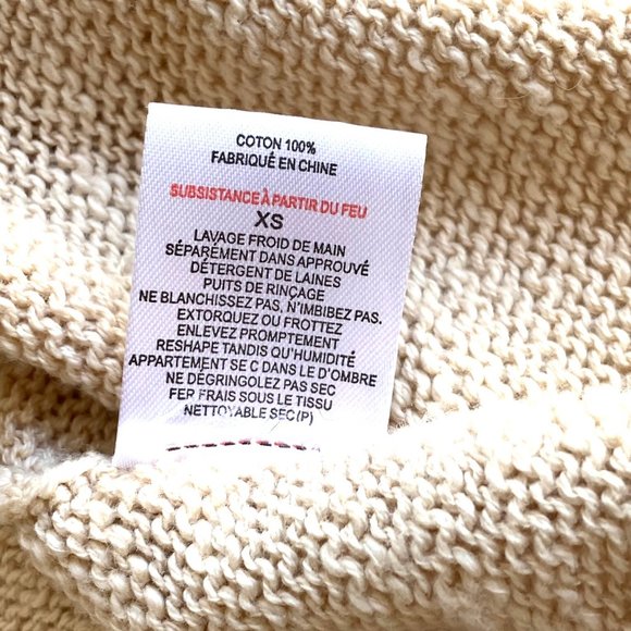 MINKPINK Pink Pride of Place Beige Elephant Knit Long Sleeve Sweater XS - Picture 7 of 9